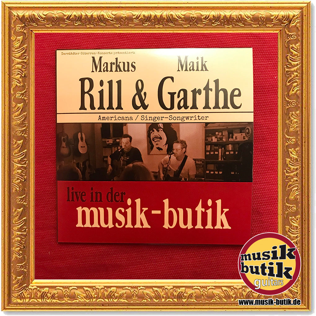 Markus Rill / Maik Garthe "live in der musik-butik" - CD