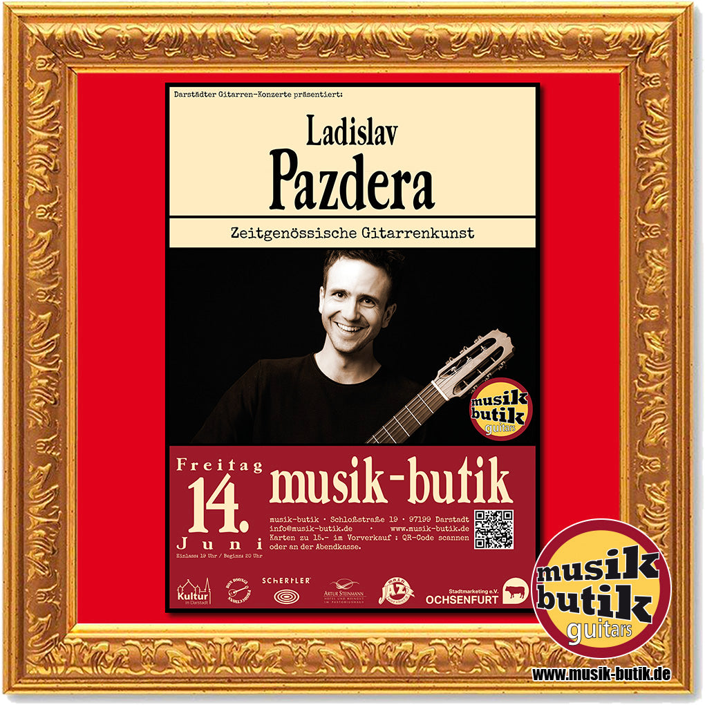 14.6.2024 Darstädter Gitarren-Konzerte mit Ladislav Pazdera - Zeitgenössische Gitarrenkunst