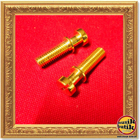 Faber TPST-MGG Vintage style tailpiece studs, gloss gold, METRIC 3195-2