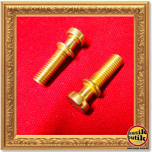 Faber TPST-MGA Vintage style tailpiece studs, aged gold, METRIC 3195-3