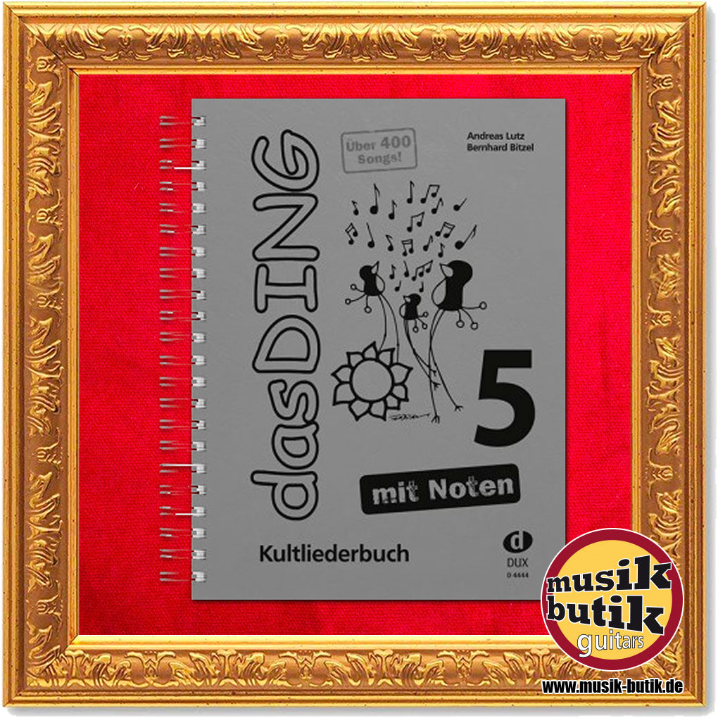 Das Ding Band 5 mit Noten - Kultliederbuch von Bernhard Bitzel und Andreas Lutz D 4444