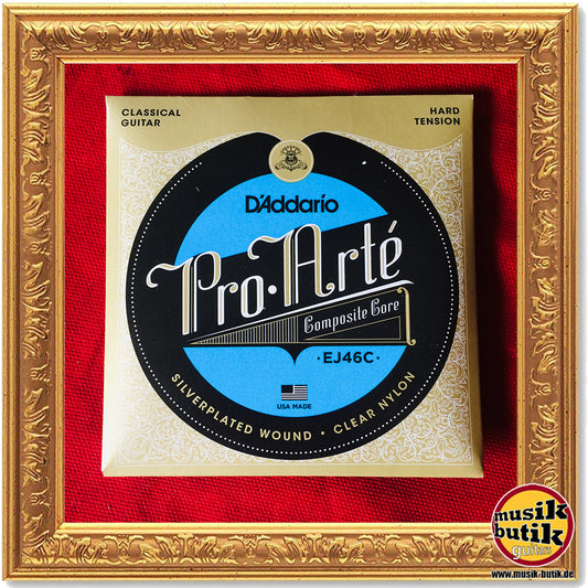 D'Addario EJ46C Pro-Arte Saiten für Klassikgitarre, Verbundmaterial, straffe Spannung