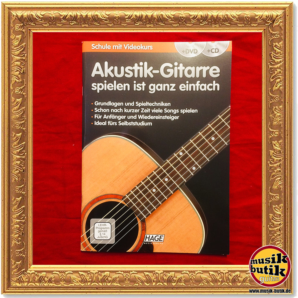 Akustik Gitarre spielen ist ganz einfach (mit CD und DVD)
