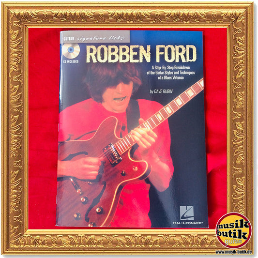 Robben Ford Signature Licks GIT TAB CD