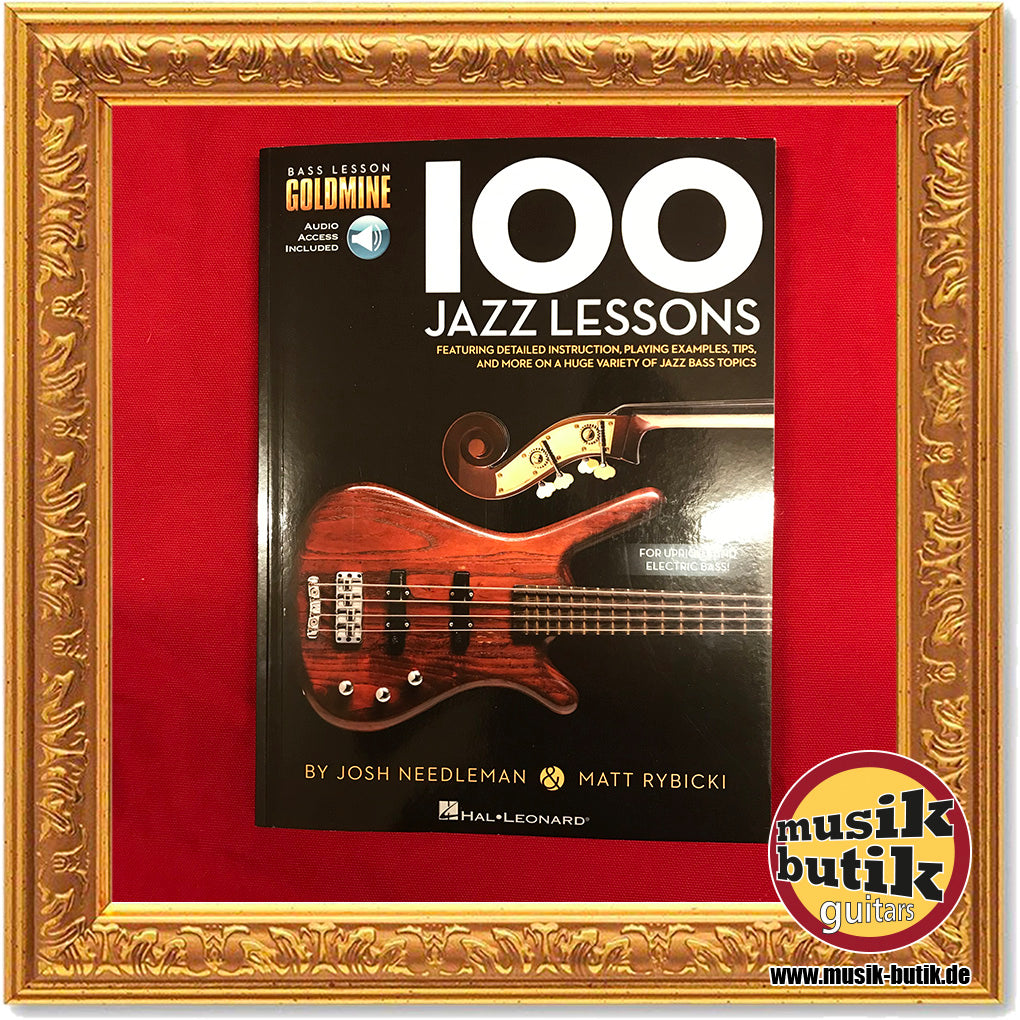 Josh Needleman: 100 Jazz Lessons Bass HL131462