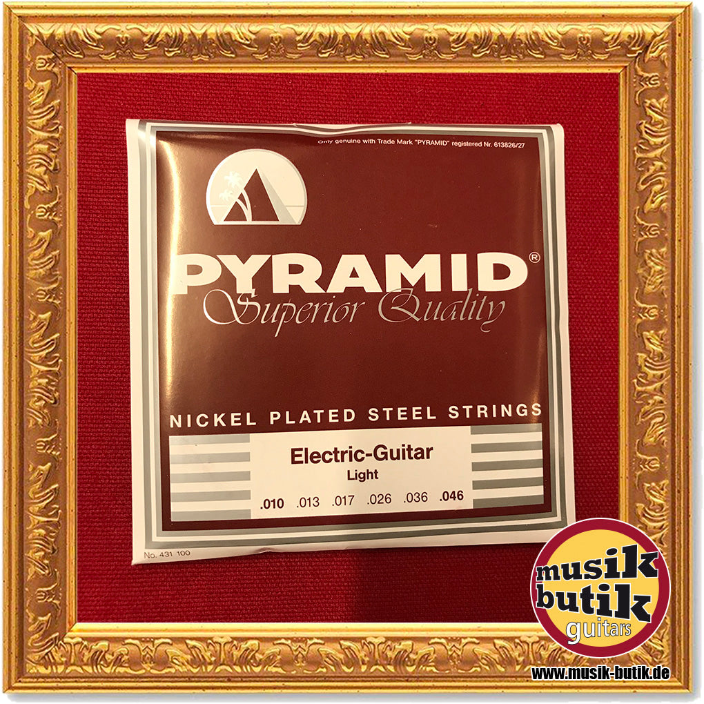 Pyramid Nickel-Plated Steel 010-046 Light