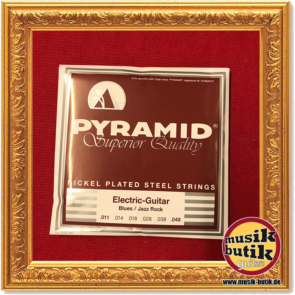Pyramid Nickel-Plated Steel 011-048 Blues / Jazz Rock