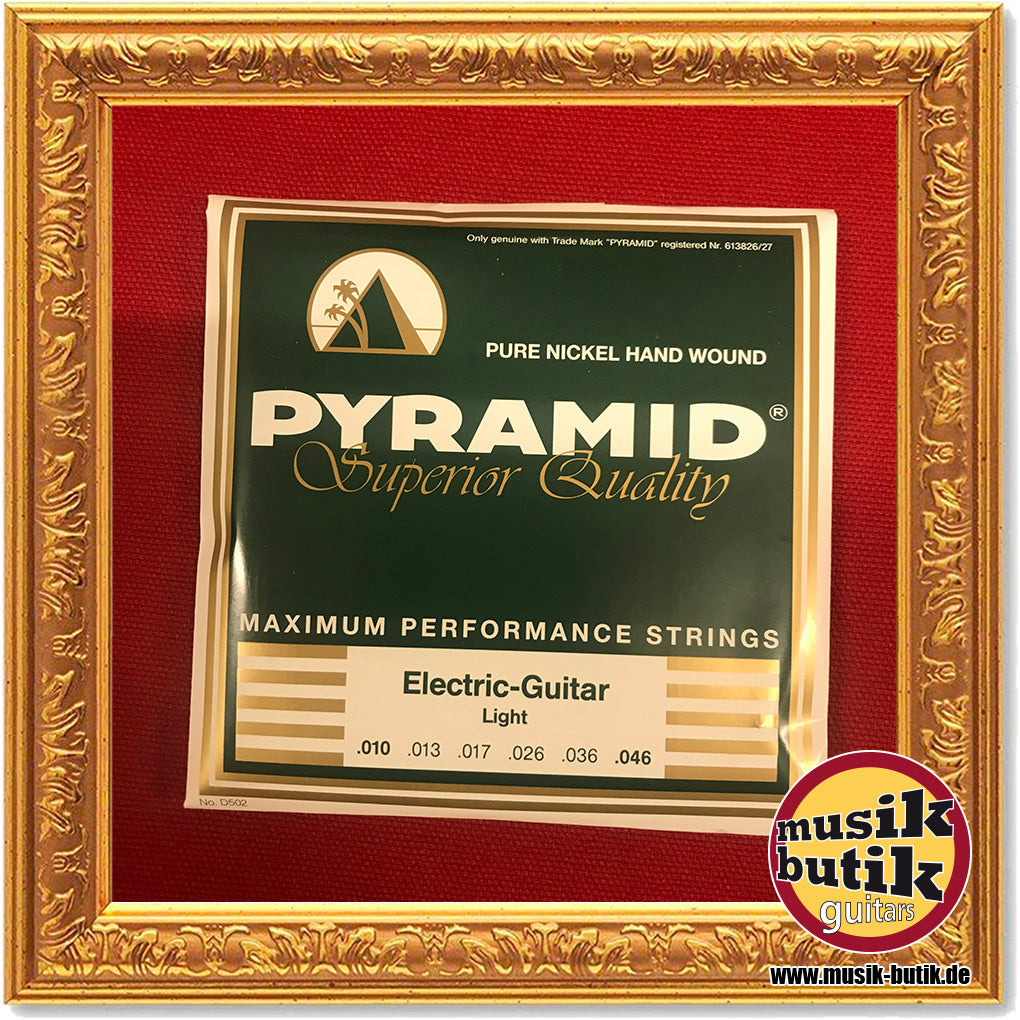 Pyramid Maximum Performance Pure Nickel Light .010-.046 D502