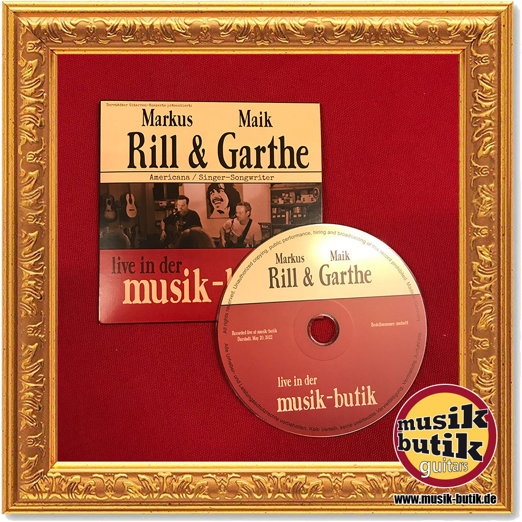 Markus Rill / Maik Garthe "live in der musik-butik" - CD