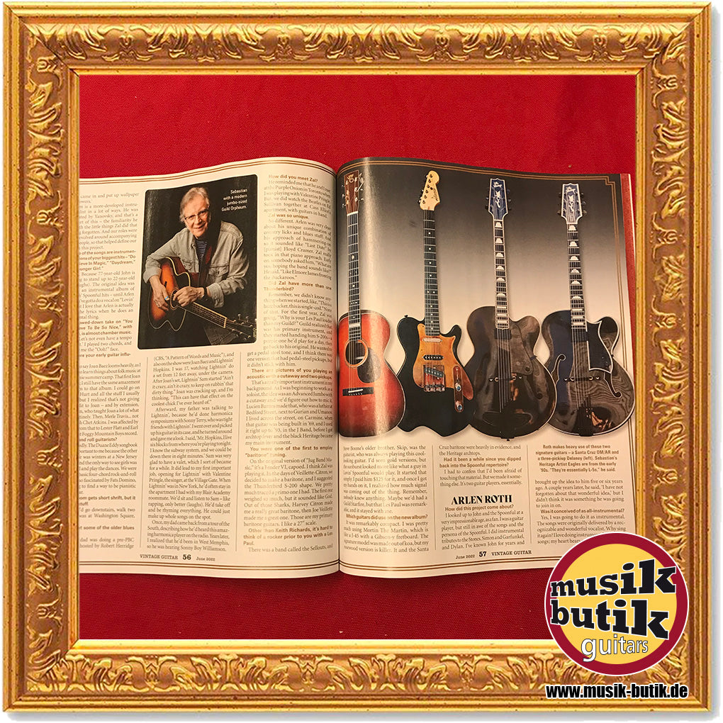 Vintage Guitar Magazine 6 2022